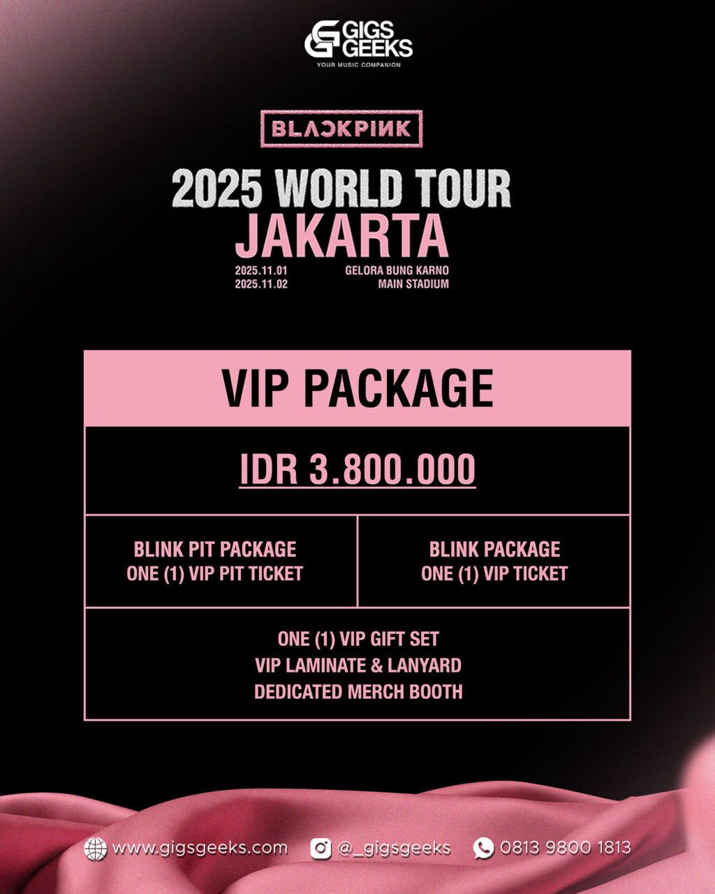 Blackpink Live in Jakarta 2025
