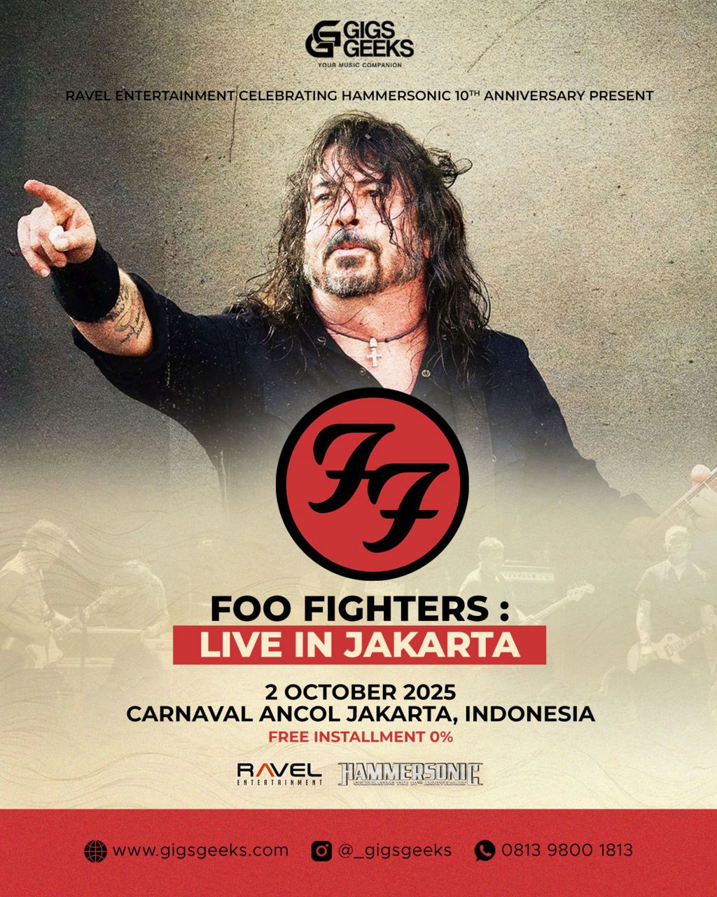 Foo Fighters Live in Jakarta 2025