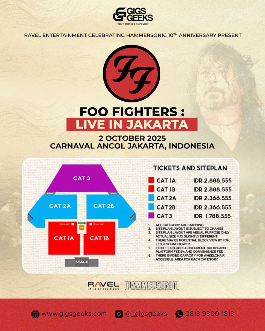 Foo Fighters Live in Jakarta 2025