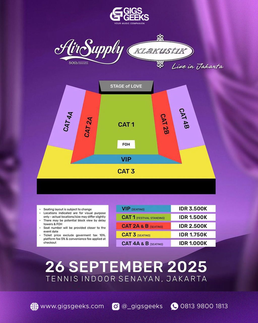Air Supply Live in Jakarta 2025