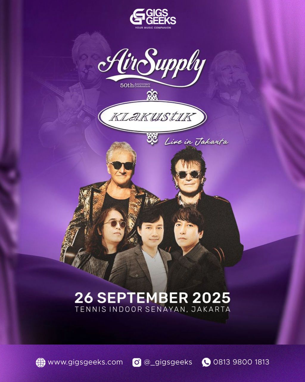 Air Supply Live in Jakarta 2025