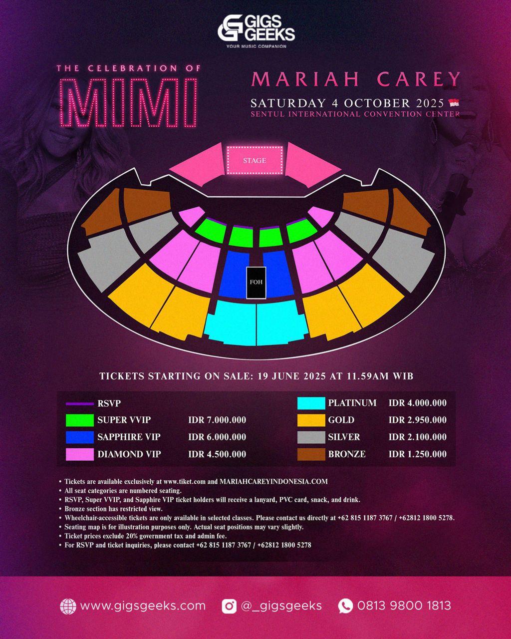 Mariah Carey the Celebration of MIMI