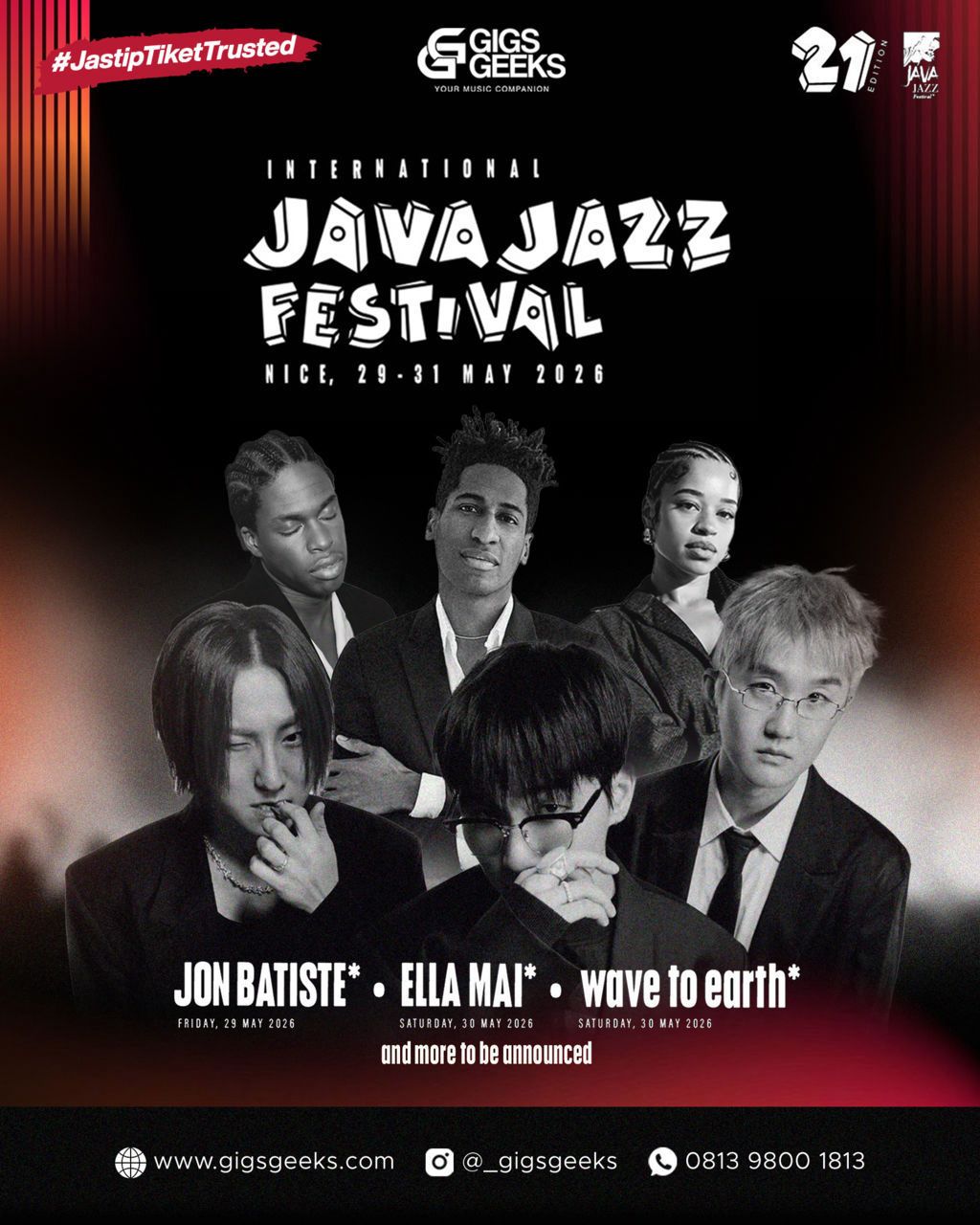 JAVA JAZZ 2026 – DANIEL CAESAR LIVE IN JAKARTA