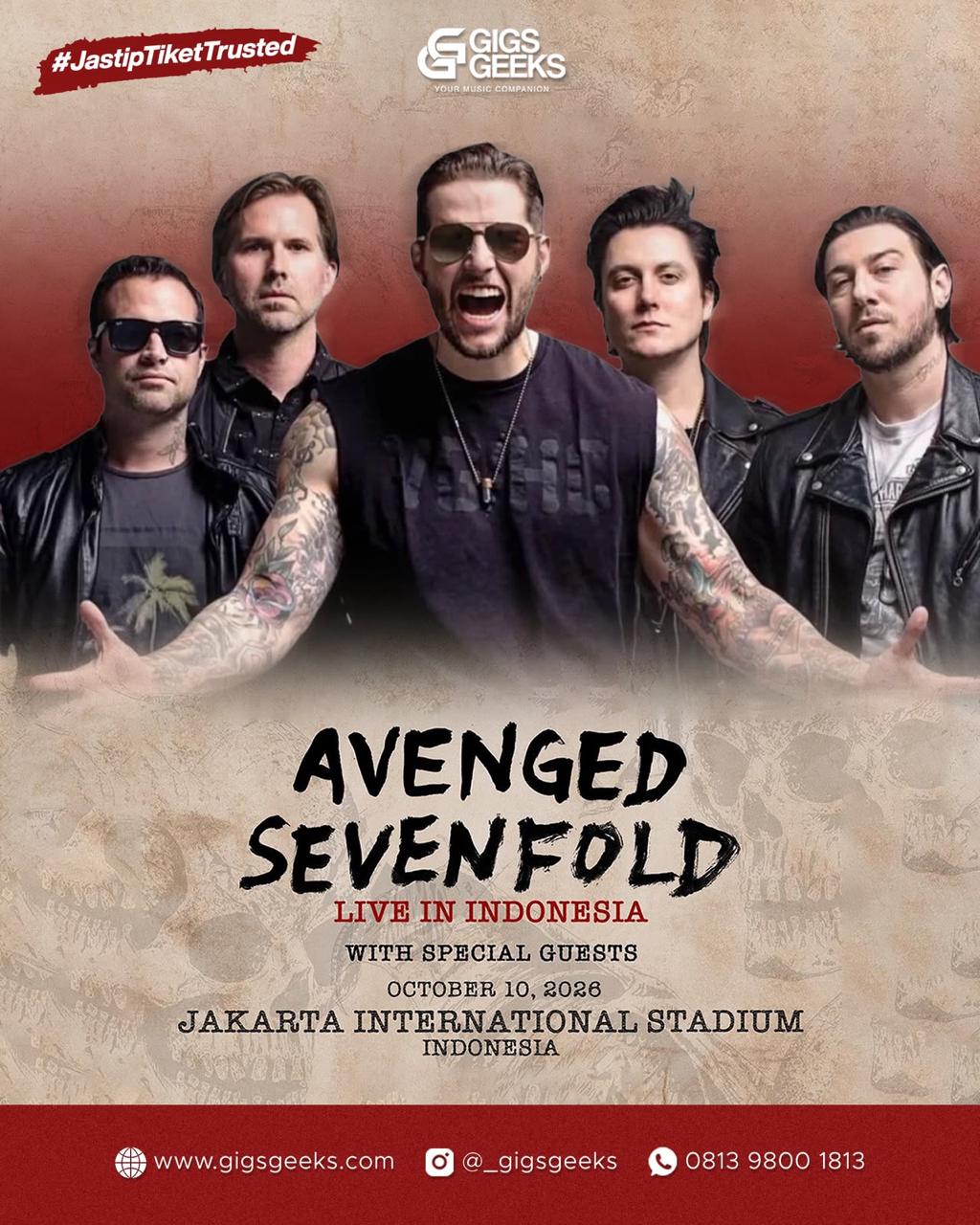 Avenged Sevenfold Live in Jakarta