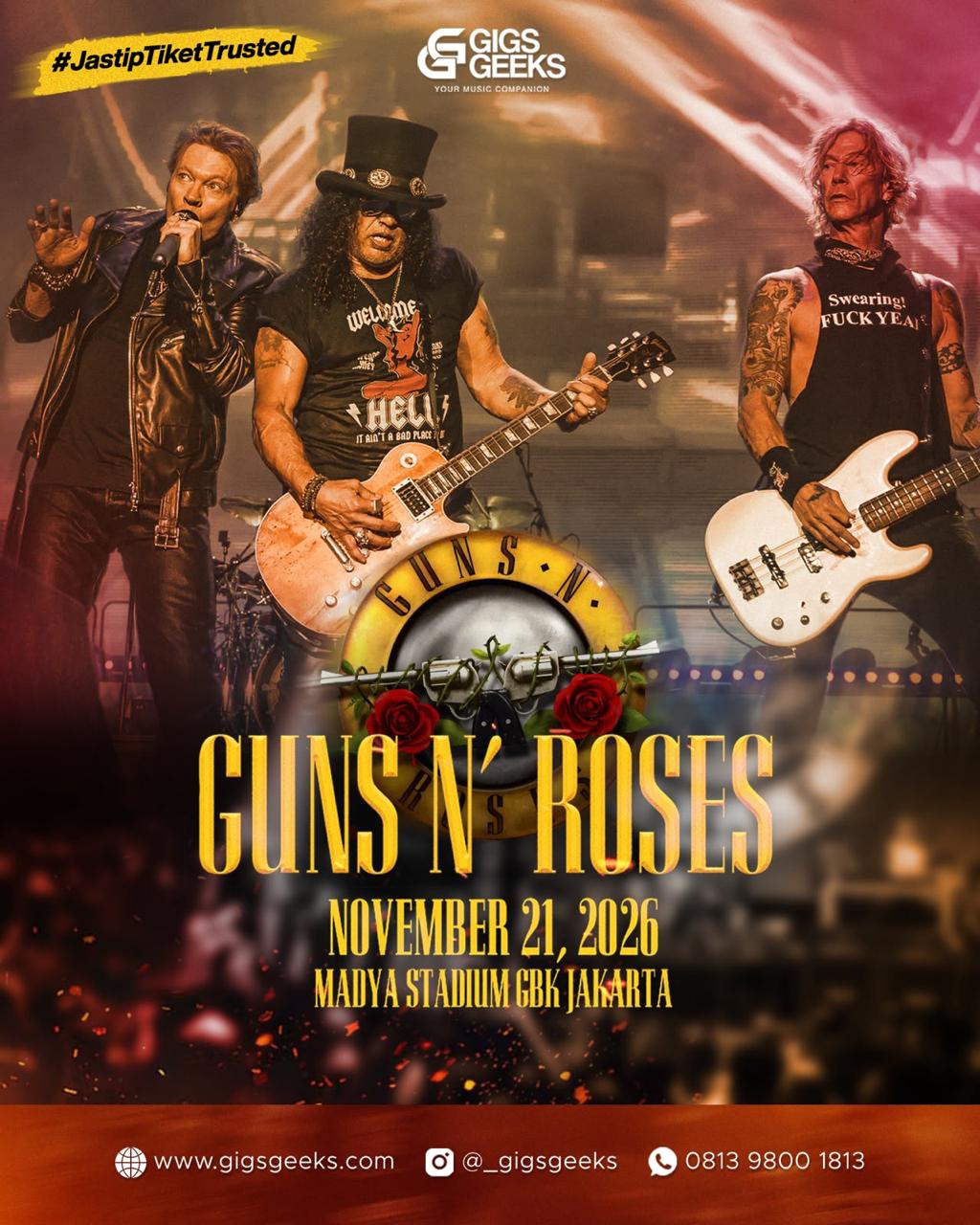 Guns N’ Roses Live in Jakarta